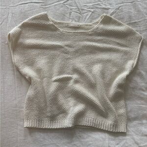 Light Cream Knit Sweater - Never Worn